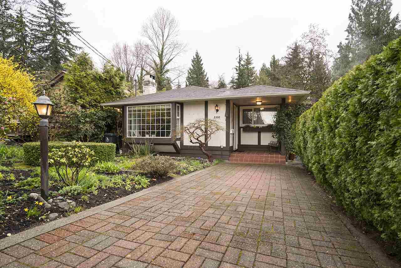 I have sold a property at 2332 MACKAY AVE in North Vancouver
